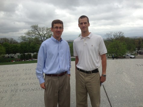 Jason & Travis, Arlington National Cemetary in Washington, D.C.